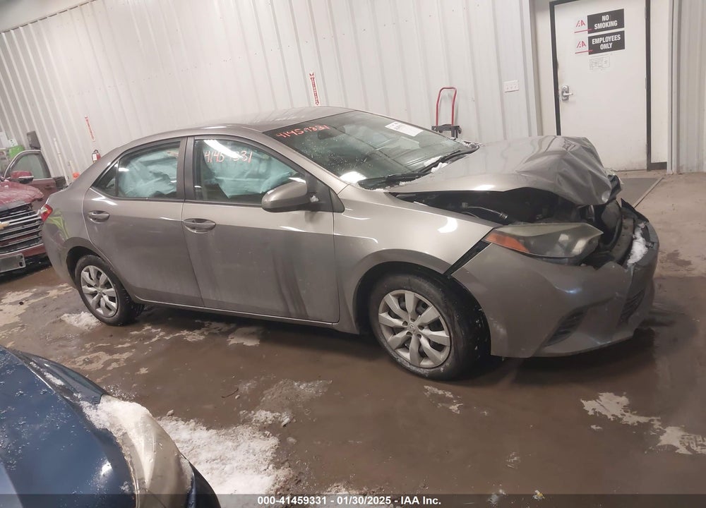 2015 TOYOTA COROLLA LE VIN: 2T1BURHE7FC335109