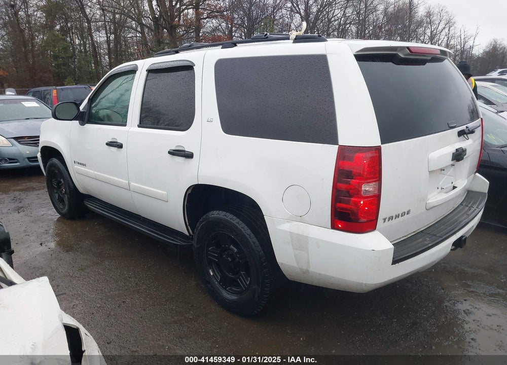 2007 CHEVROLET TAHOE LS VIN: 1GNFK13097R333042