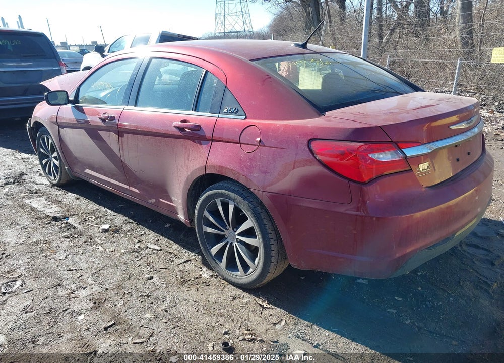 2013 CHRYSLER 200 VIN: 1C3CCBBG7DN701626