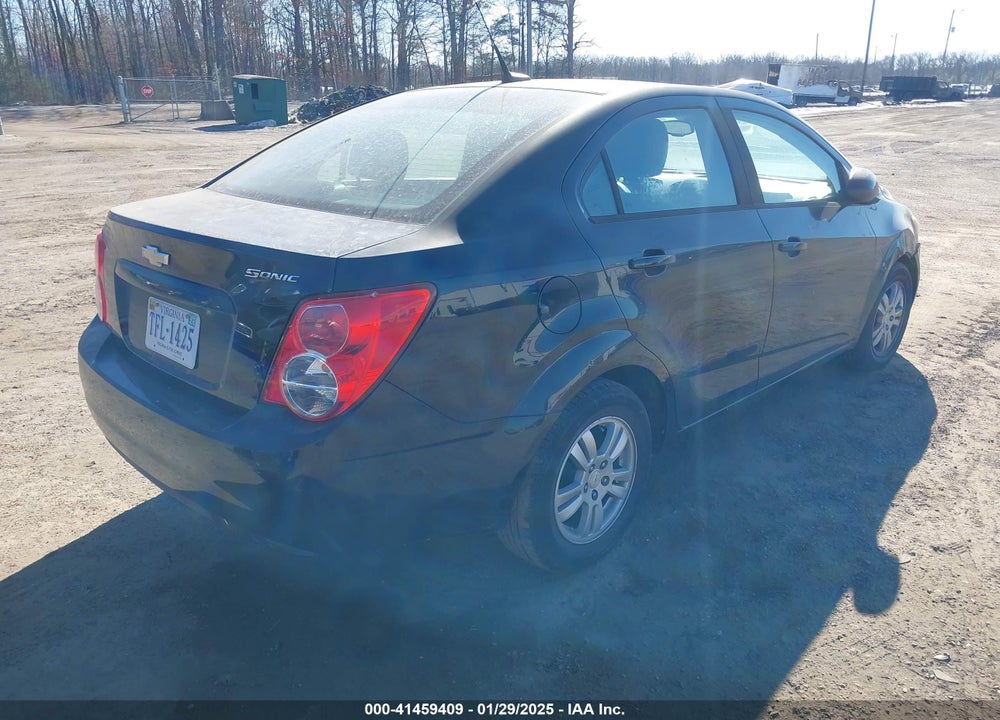 2012 CHEVROLET SONIC VIN: 1G1JA5SH9C4169750