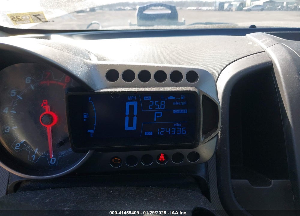 2012 CHEVROLET SONIC VIN: 1G1JA5SH9C4169750