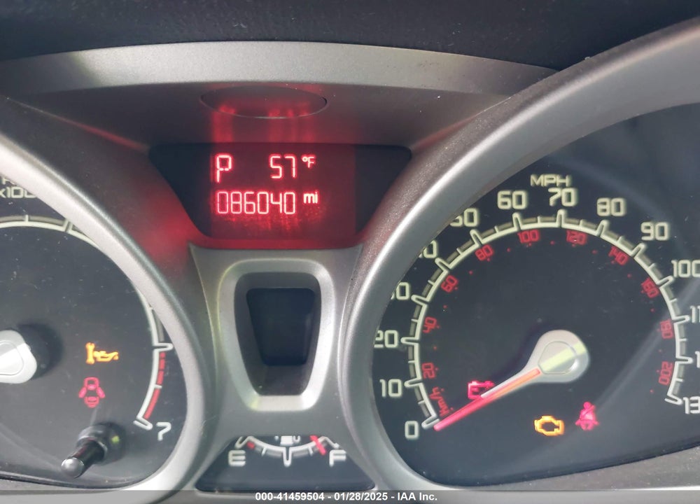 2011 FORD FIESTA SE VIN: 3FADP4EJ8BM180713
