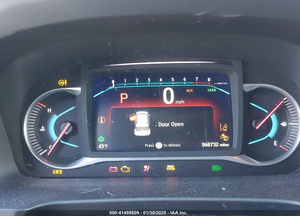 2020 HONDA PILOT AWD EX-L VIN: 5FNYF6H54LB068022