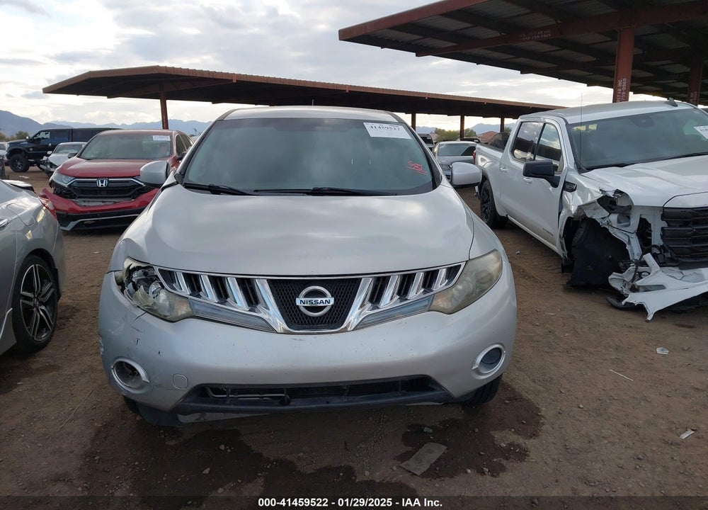 2010 NISSAN MURANO S VIN: JN8AZ1MU0AW003528