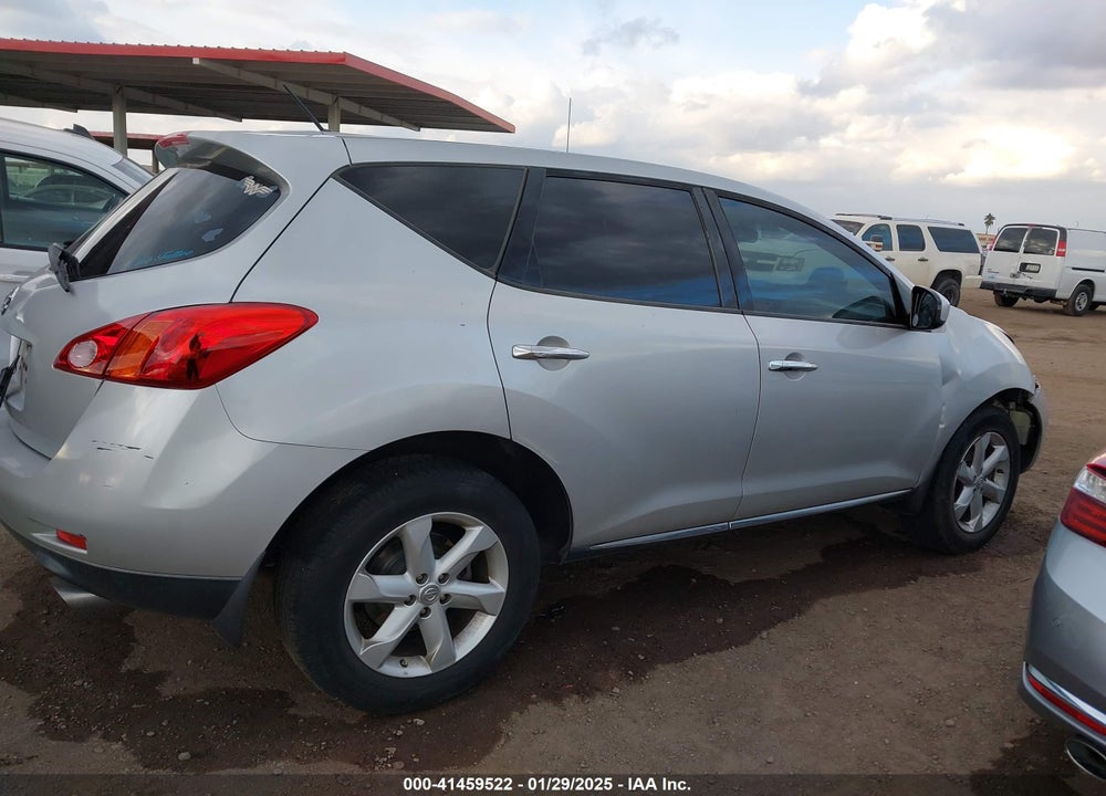 2010 NISSAN MURANO S VIN: JN8AZ1MU0AW003528