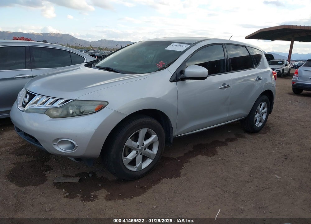 2010 NISSAN MURANO S VIN: JN8AZ1MU0AW003528