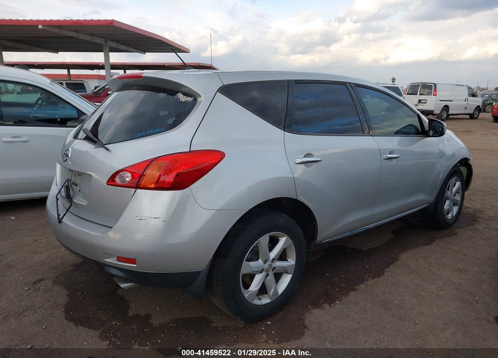 2010 NISSAN MURANO S VIN: JN8AZ1MU0AW003528