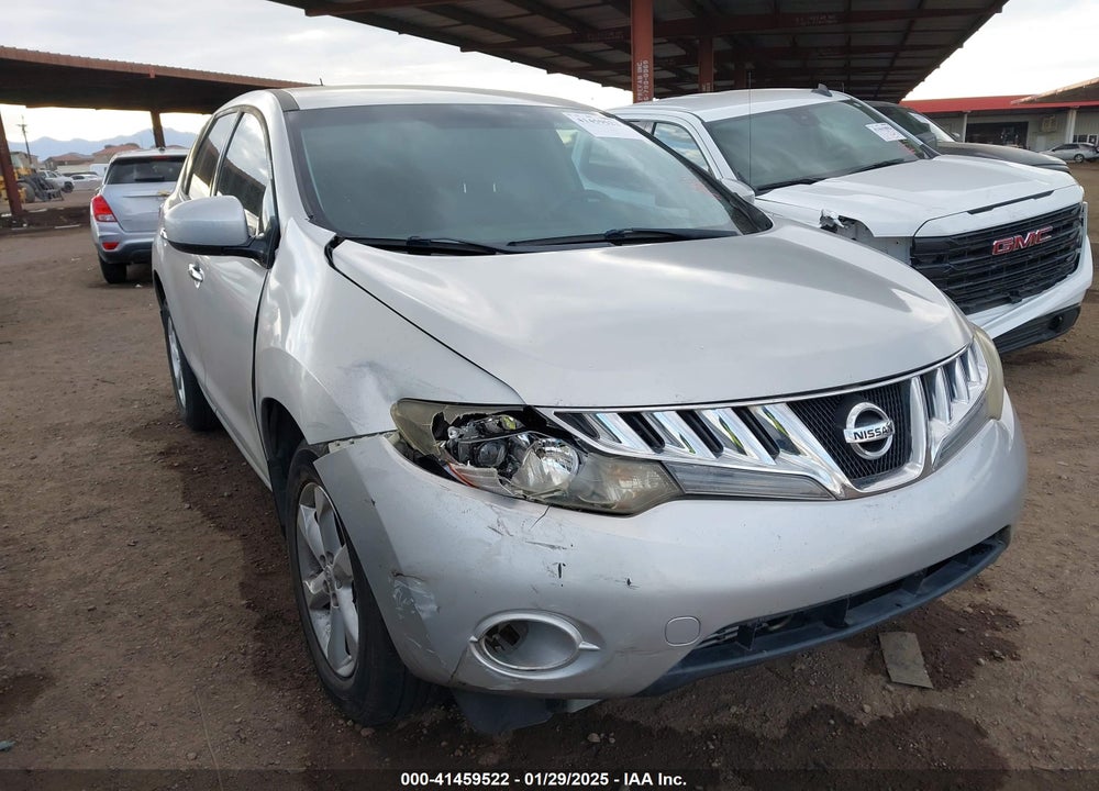 2010 NISSAN MURANO S VIN: JN8AZ1MU0AW003528