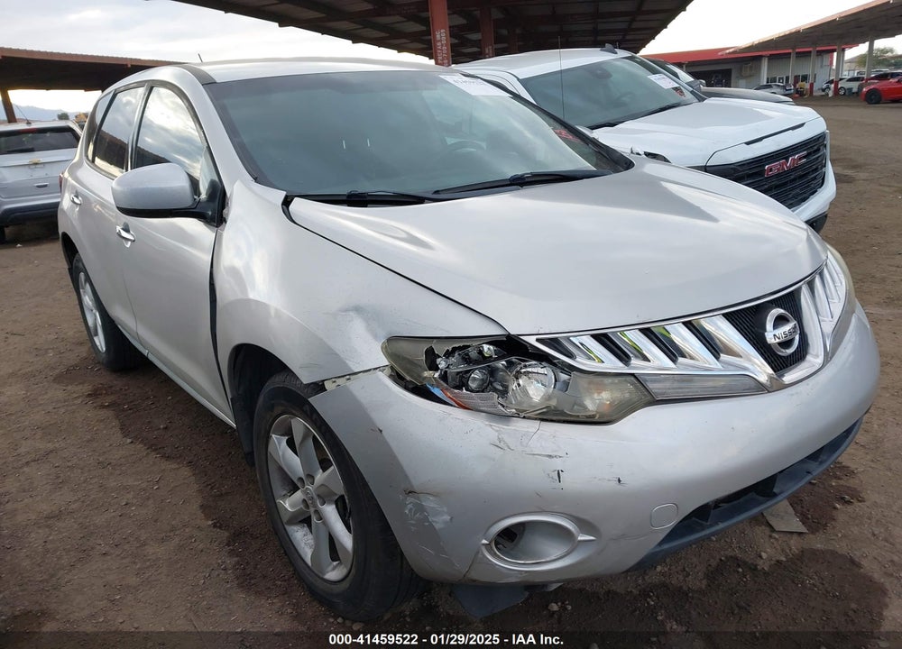 2010 NISSAN MURANO S VIN: JN8AZ1MU0AW003528