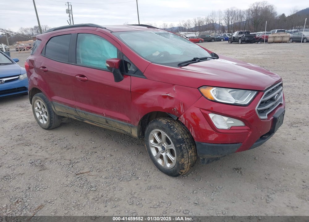 2018 FORD ECOSPORT SE VIN: MAJ6P1UL2JC171080