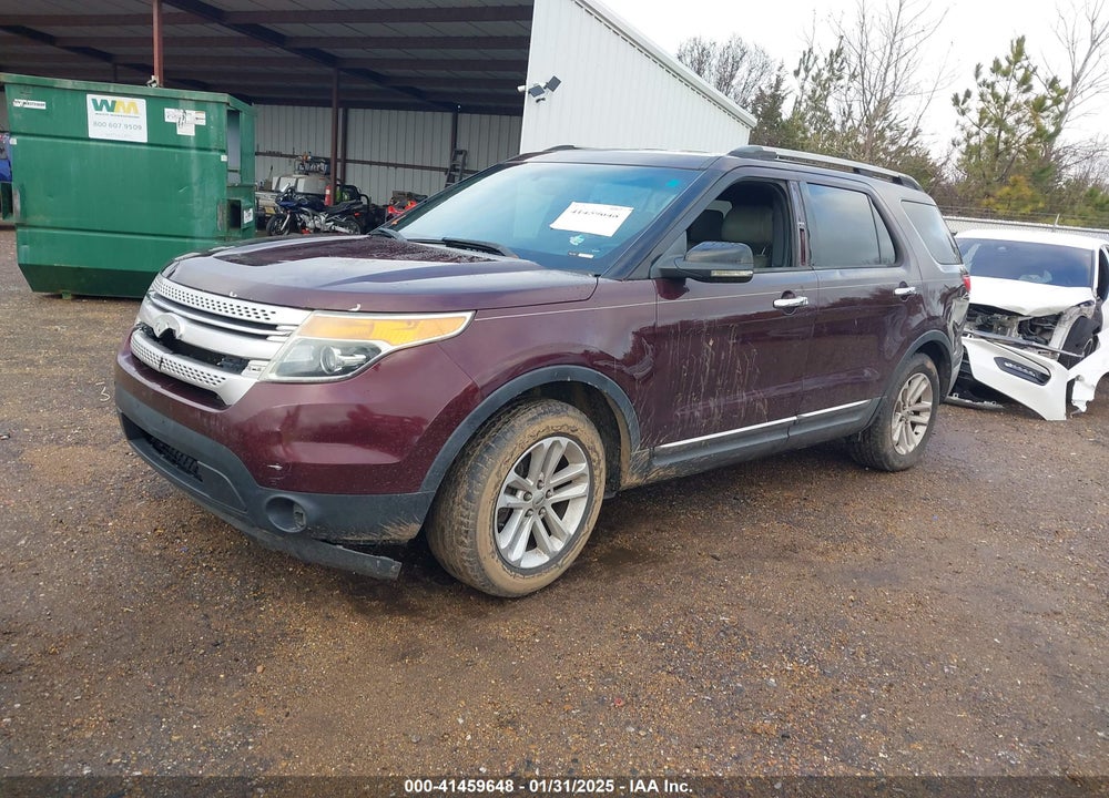 2011 FORD EXPLORER XLT VIN: 1FMHK7D87BGA37641