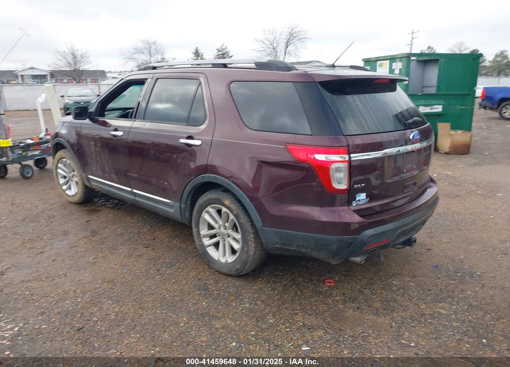 2011 FORD EXPLORER XLT VIN: 1FMHK7D87BGA37641