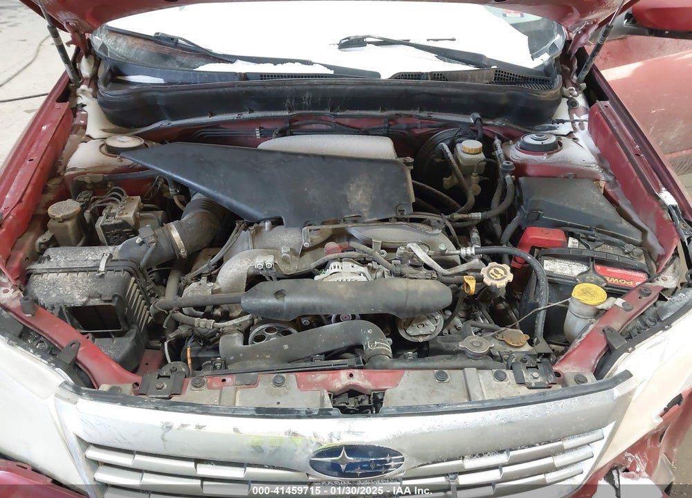 2009 SUBARU FORESTER 2.5X VIN: JF2SH63679H731660