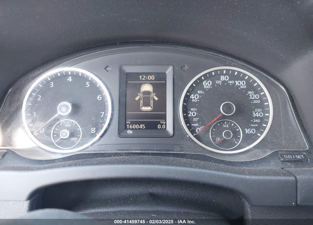2014 VOLKSWAGEN TIGUAN VIN: WVGAV3AX9EW046624