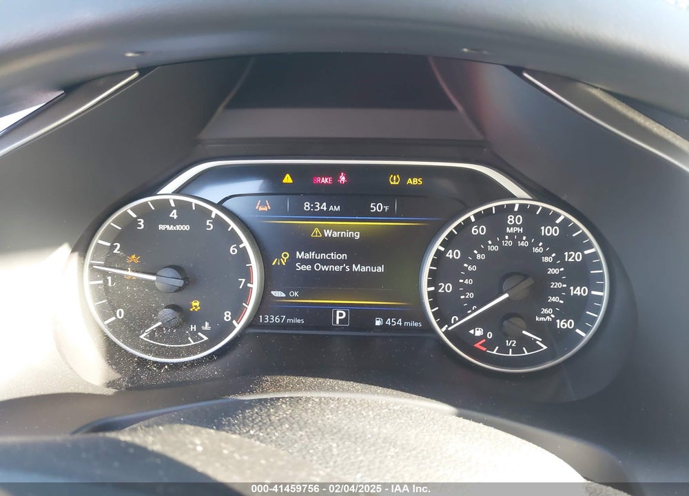 2021 NISSAN MURANO VIN: 5N1AZ2CJ5MC130107