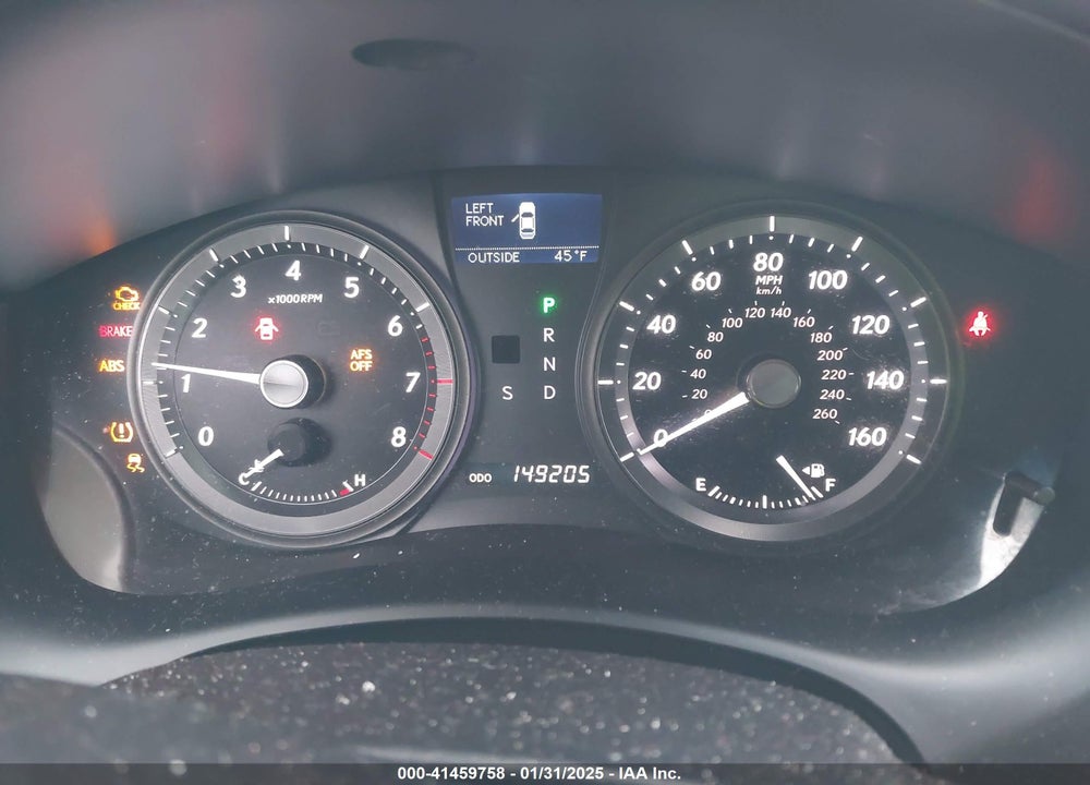 2007 LEXUS ES 350 VIN: JTHBJ46G572113151