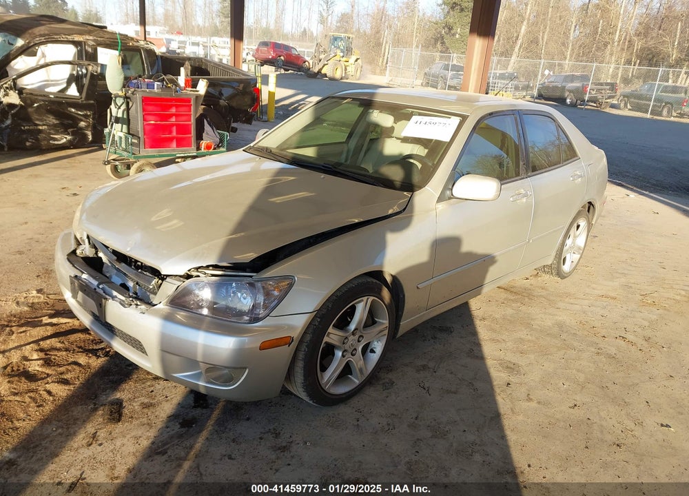 2004 LEXUS IS 300 BASE W/5-SPEED MANUAL VIN: JTHBD192840081857