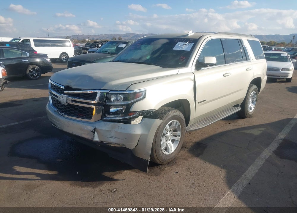 2015 CHEVROLET TAHOE LS VIN: 1GNSCAKC7FR717469