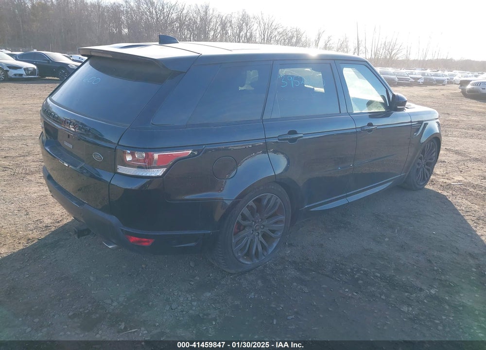 2017 LAND ROVER RANGE ROVER SPORT 3.0L V6 SUPERCHARGED HSE DYNAMIC VIN: SALWV2FV0HA168648