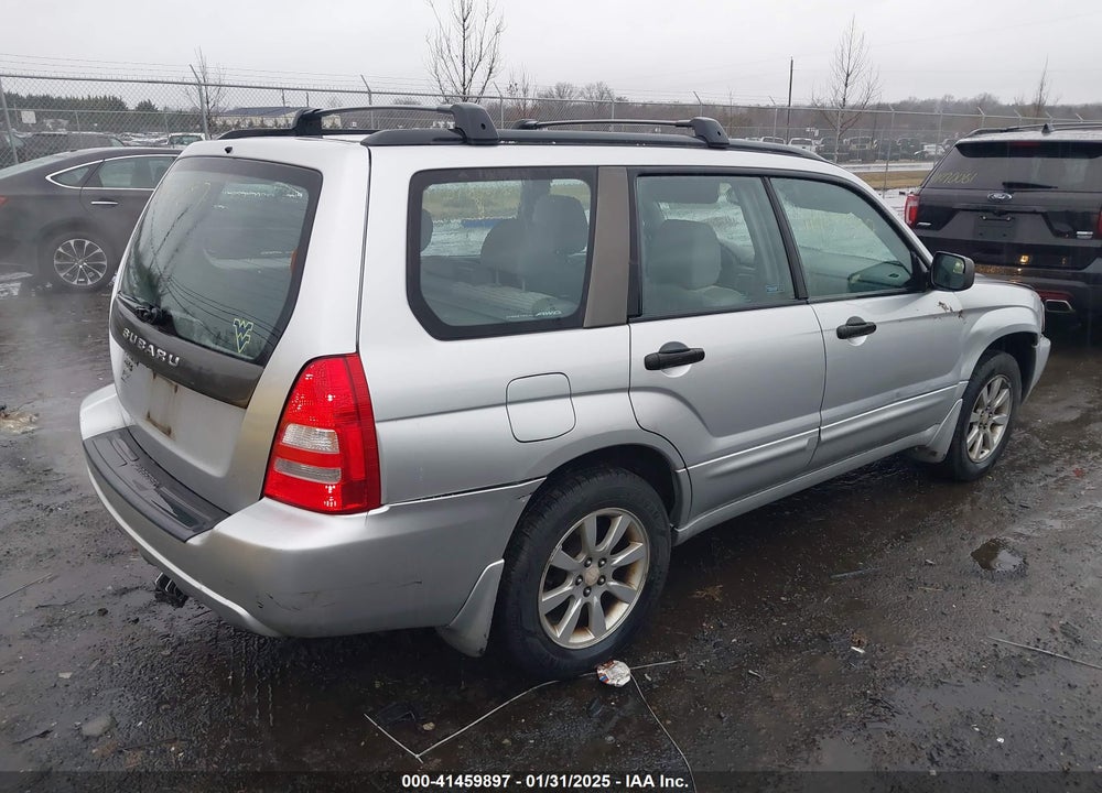 2005 SUBARU FORESTER VIN: JF1SG65675H748182