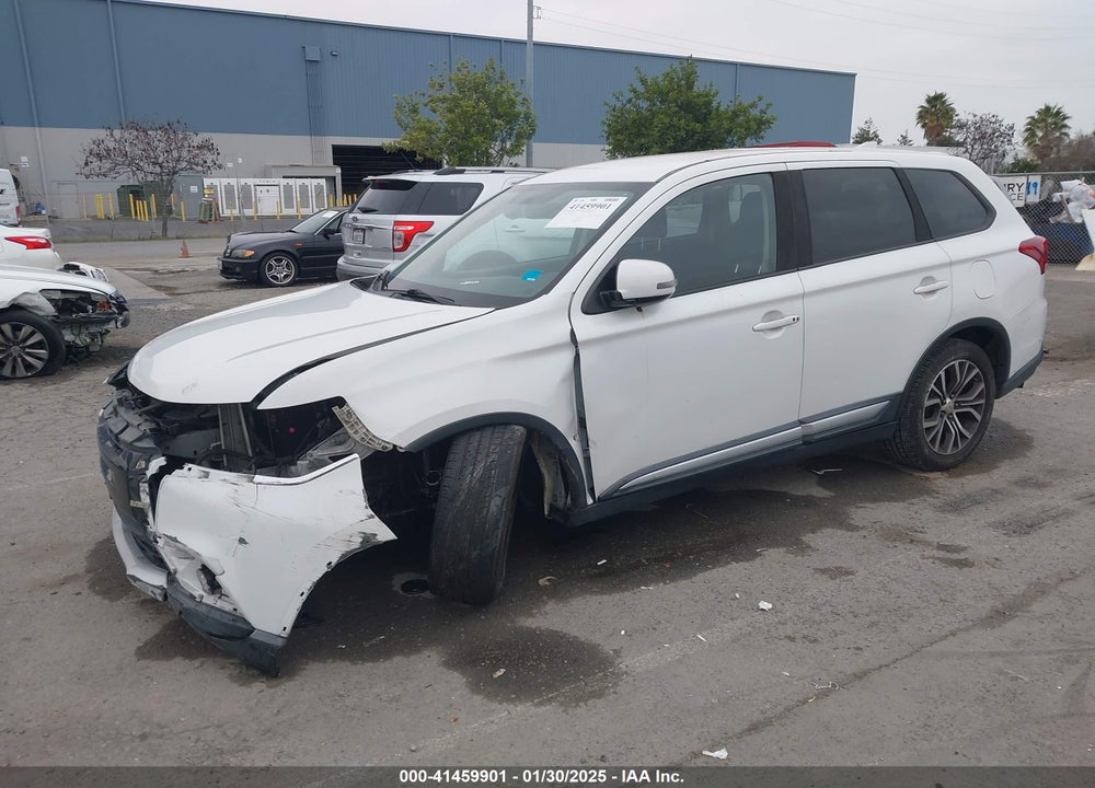 2017 MITSUBISHI OUTLANDER SE VIN: JA4AD3A33HZ044241