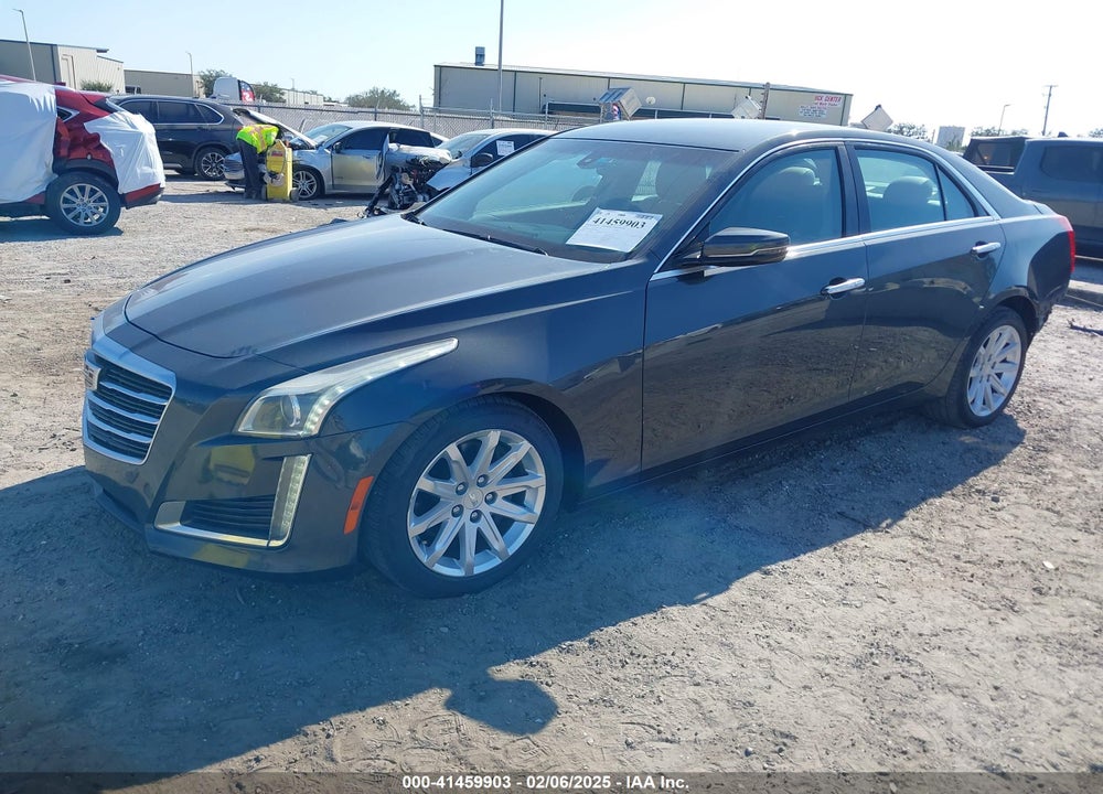 2015 CADILLAC CTS VIN: 1G6AP5SX7F0128075