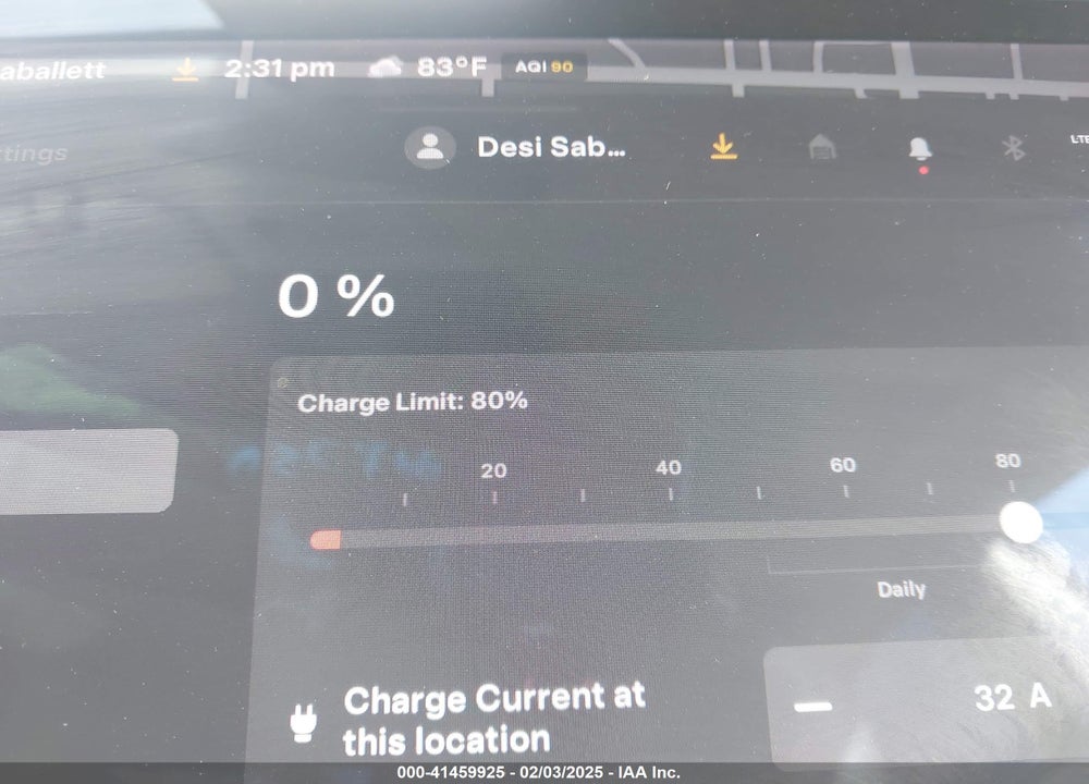 2020 TESLA MODEL 3 VIN: 5YJ3E1EA0LF633402