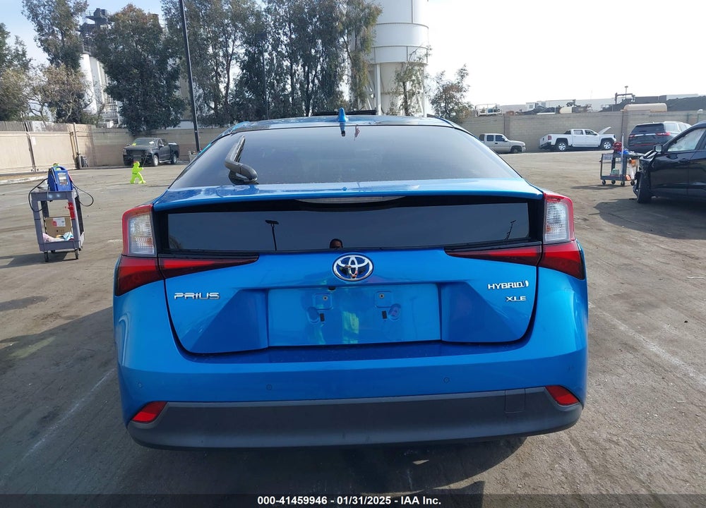 2019 TOYOTA PRIUS VIN: JTDKARFU2K3075756