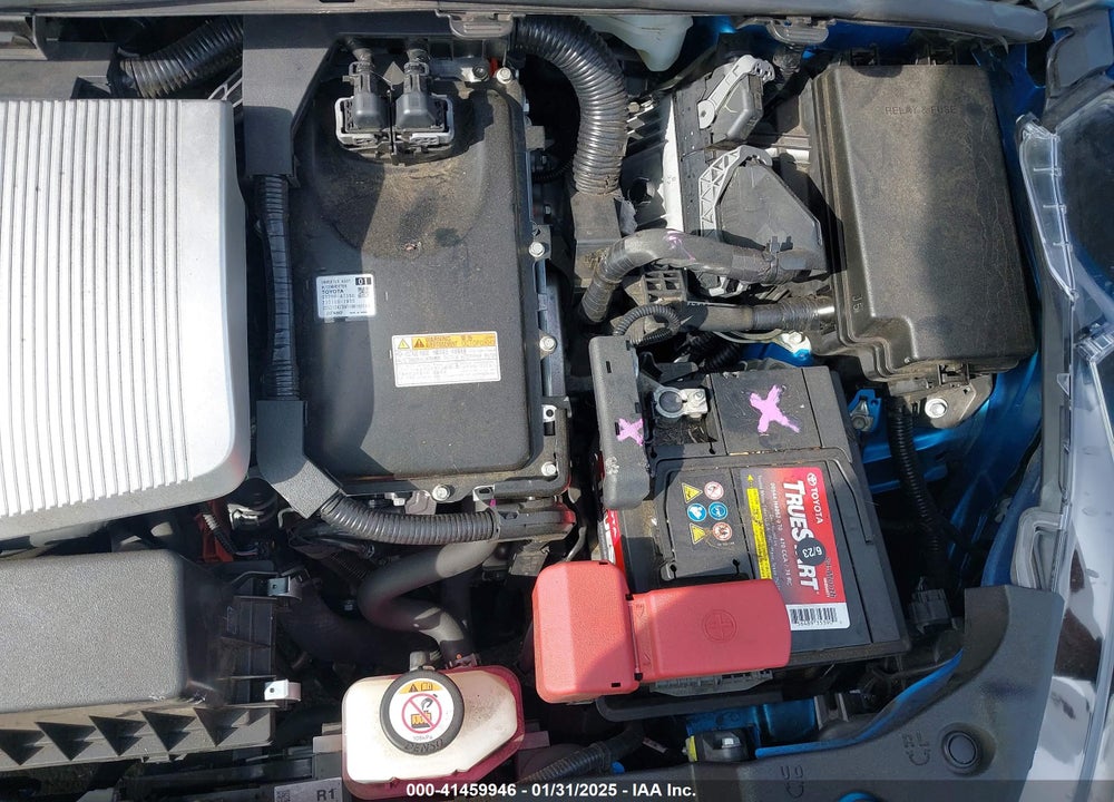 2019 TOYOTA PRIUS VIN: JTDKARFU2K3075756