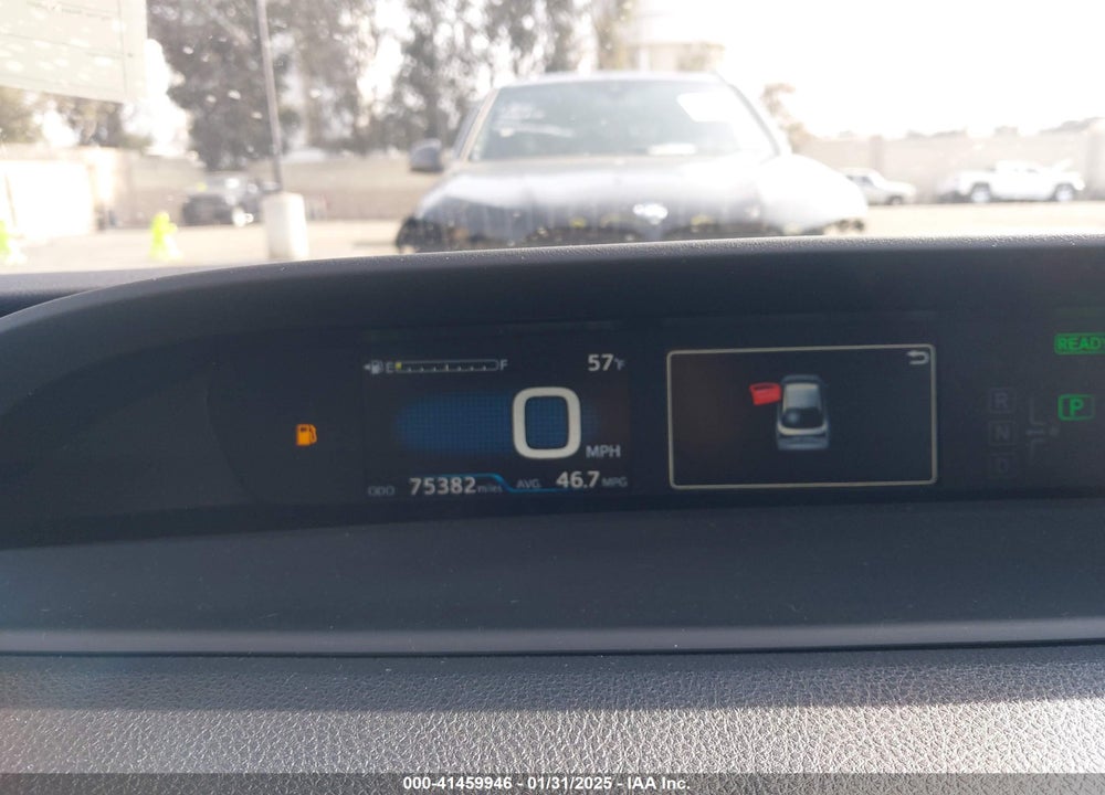 2019 TOYOTA PRIUS VIN: JTDKARFU2K3075756