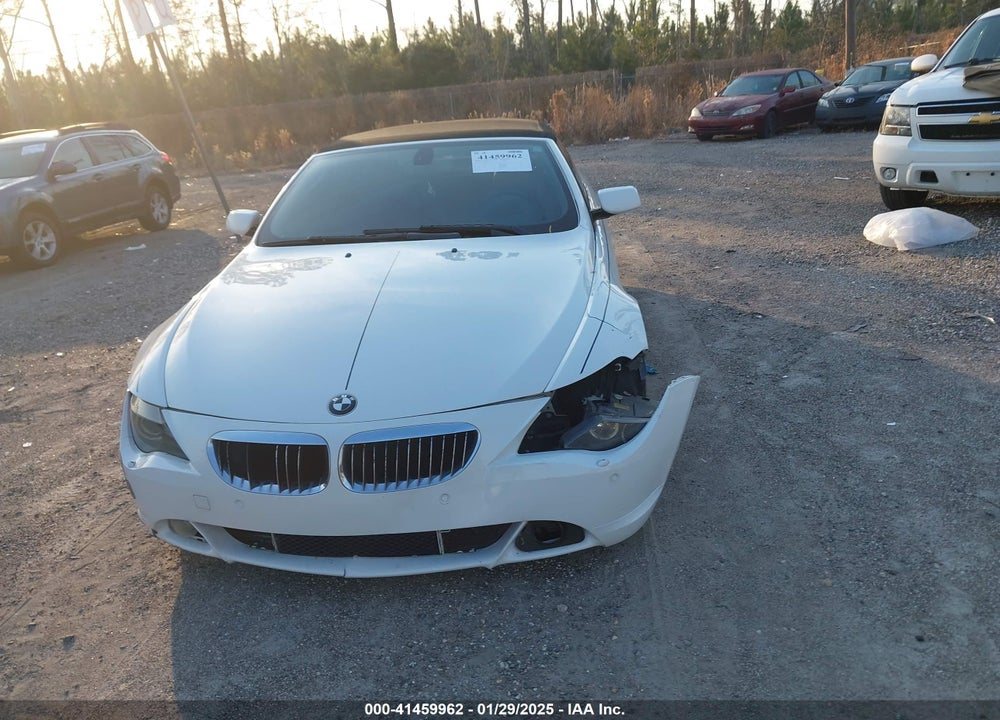 2007 BMW 650I VIN: WBAEK13587CN80598