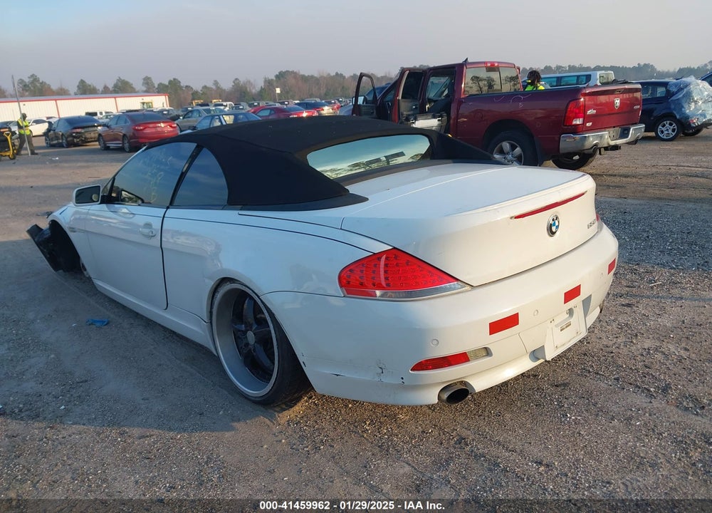 2007 BMW 650I VIN: WBAEK13587CN80598