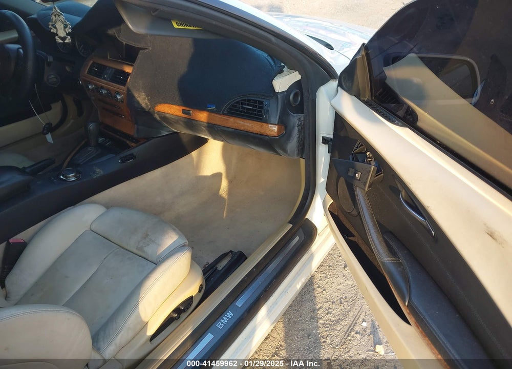 2007 BMW 650I VIN: WBAEK13587CN80598