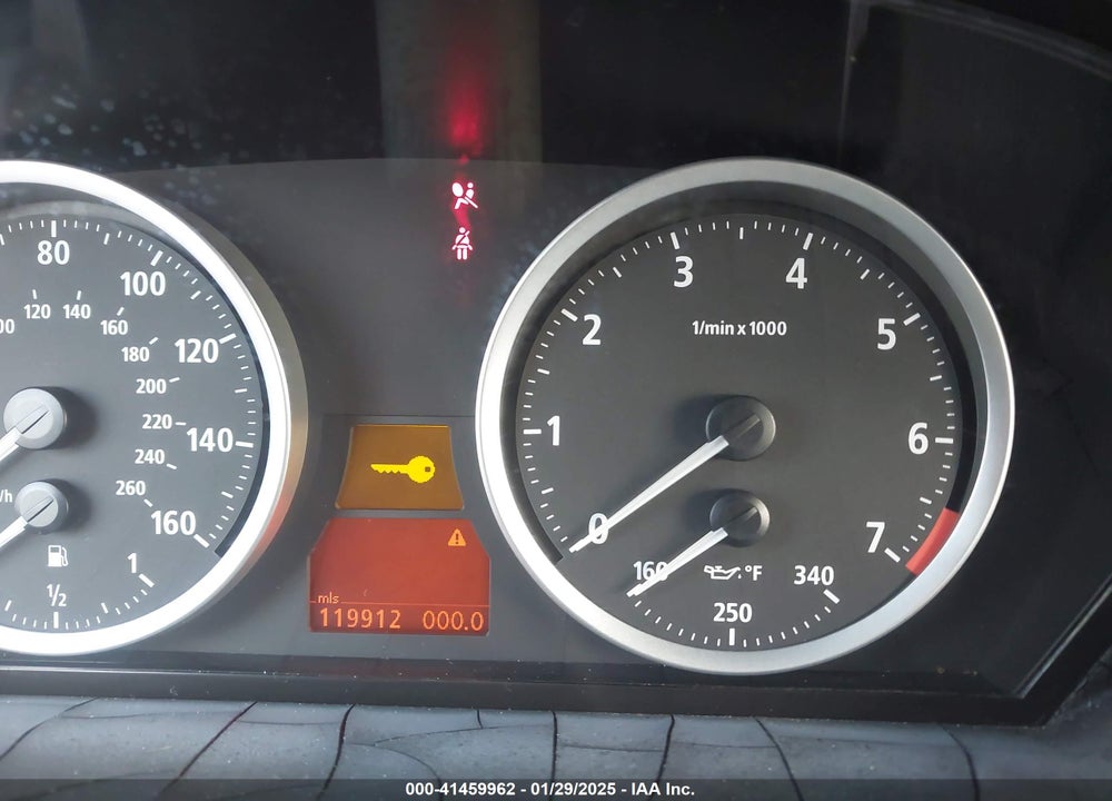 2007 BMW 650I VIN: WBAEK13587CN80598