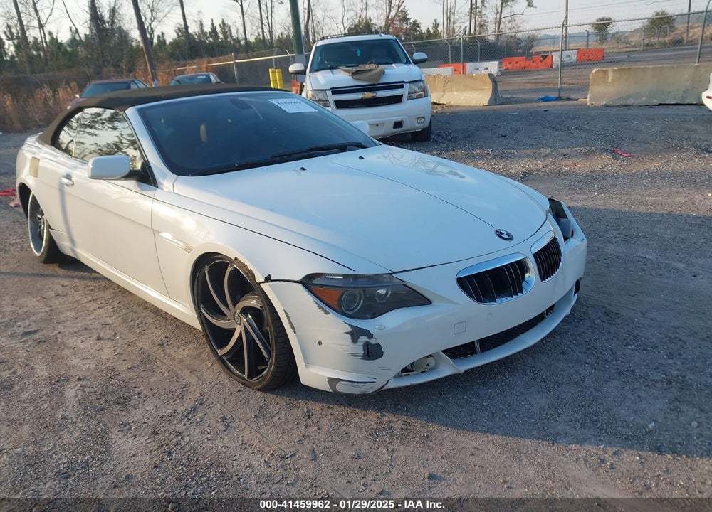 2007 BMW 650I VIN: WBAEK13587CN80598