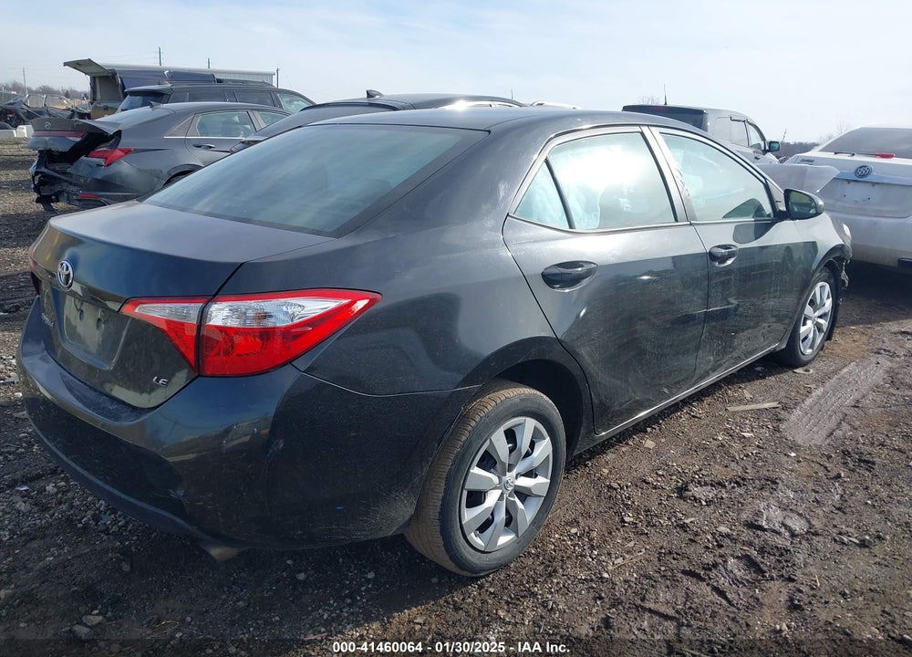 2015 TOYOTA COROLLA VIN: 2T1BURHE5FC452493