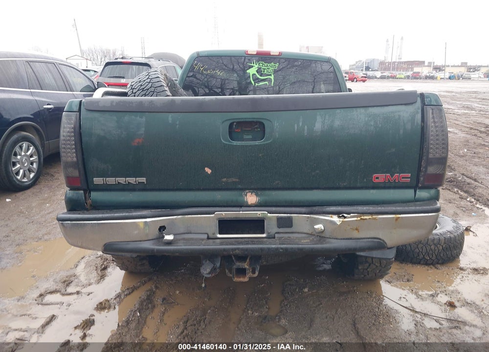 2001 GMC SIERRA 1500 SLE VIN: 2GTEK19T011320881