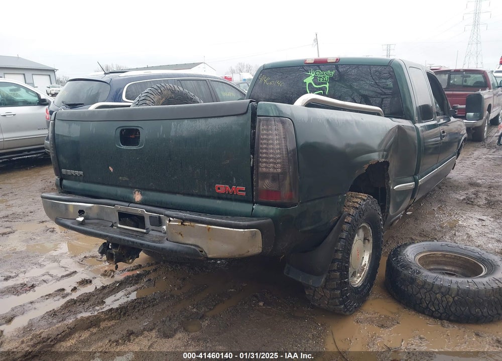 2001 GMC SIERRA 1500 SLE VIN: 2GTEK19T011320881