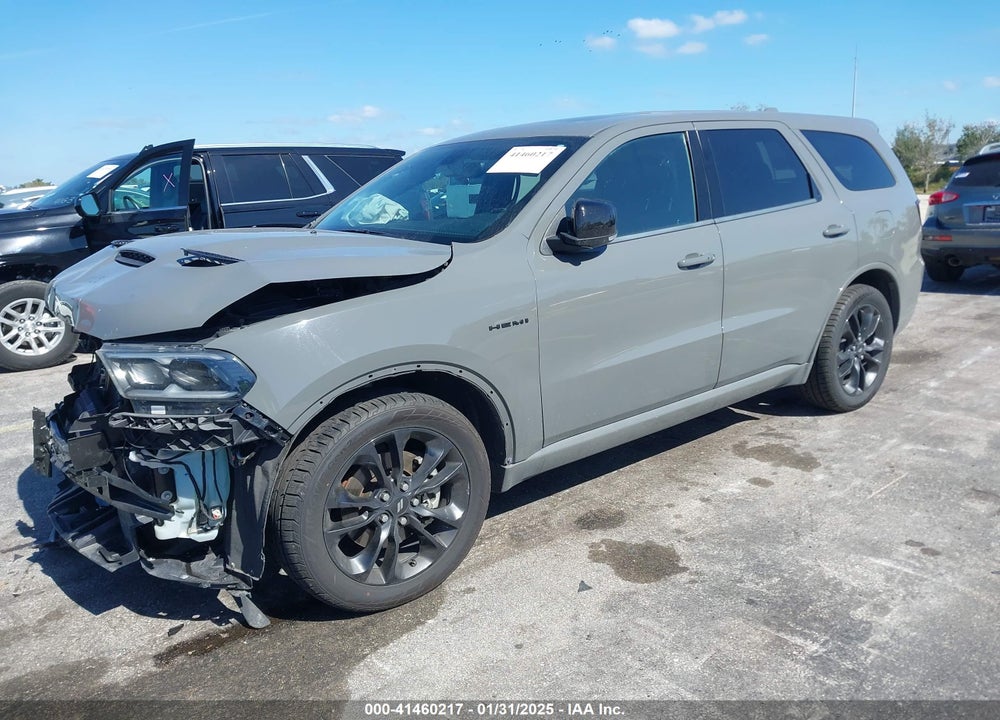2022 DODGE DURANGO VIN: 1C4SDJCTXNC221832