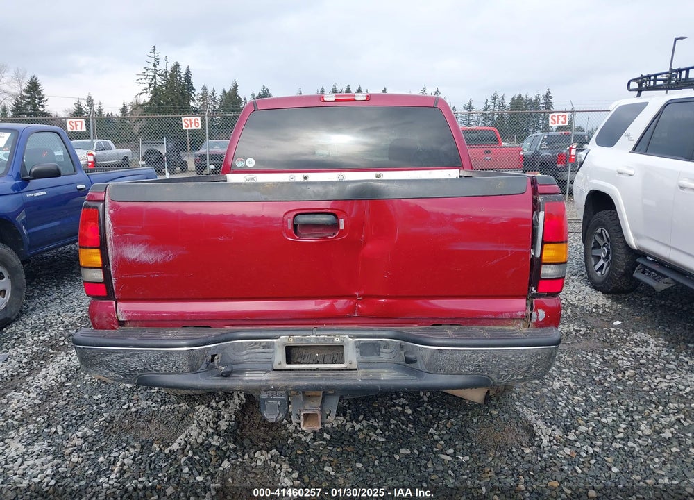 2005 GMC SIERRA 1500 SLE VIN: 2GTEC13T751201219
