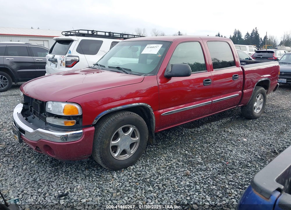 2005 GMC SIERRA 1500 SLE VIN: 2GTEC13T751201219