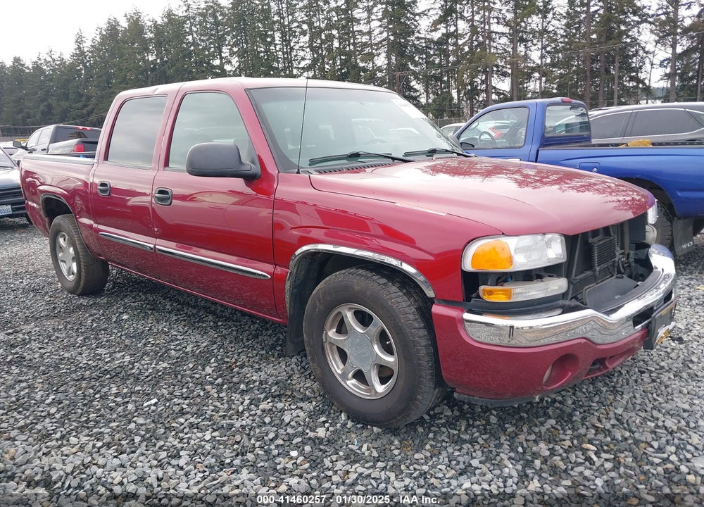 2005 GMC SIERRA 1500 SLE VIN: 2GTEC13T751201219