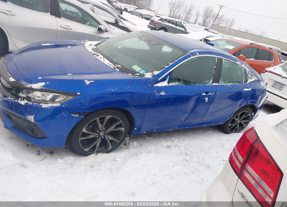 2020 HONDA CIVIC SPORT VIN: 2HGFC2F86LH563985