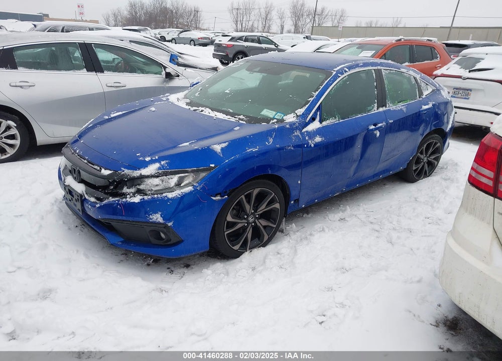 2020 HONDA CIVIC SPORT VIN: 2HGFC2F86LH563985