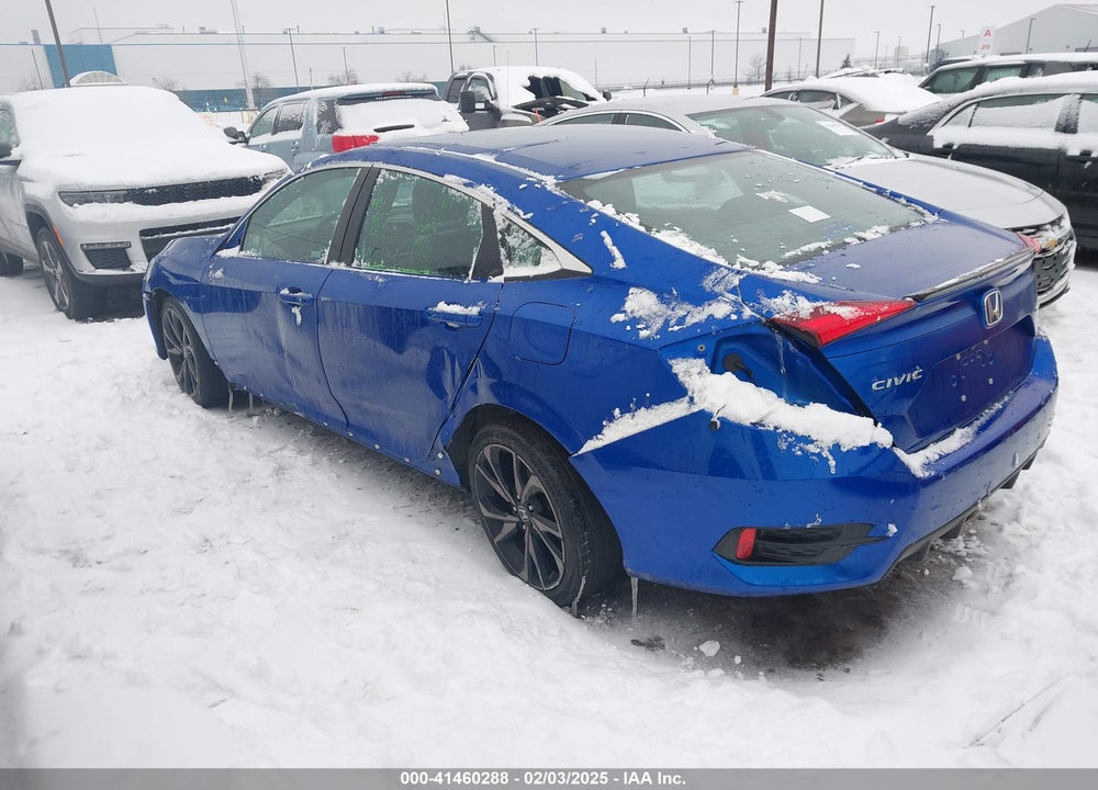 2020 HONDA CIVIC SPORT VIN: 2HGFC2F86LH563985