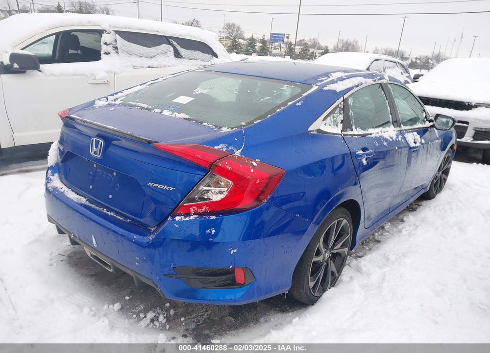 2020 HONDA CIVIC SPORT VIN: 2HGFC2F86LH563985