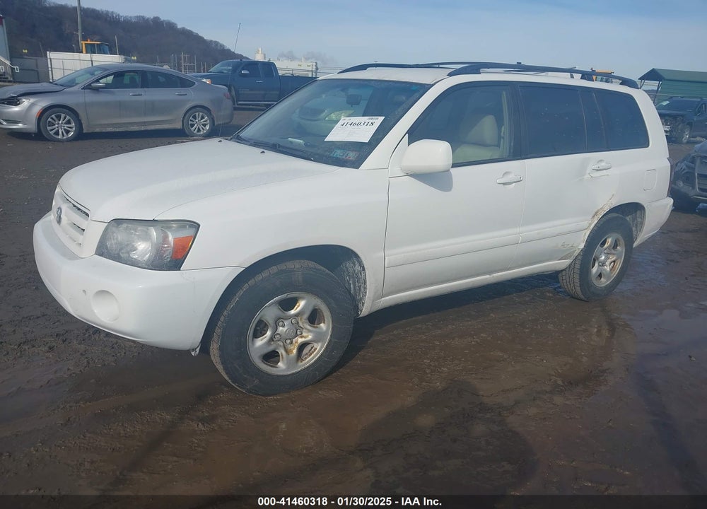 2005 TOYOTA HIGHLANDER VIN: JTEGD21A850122596