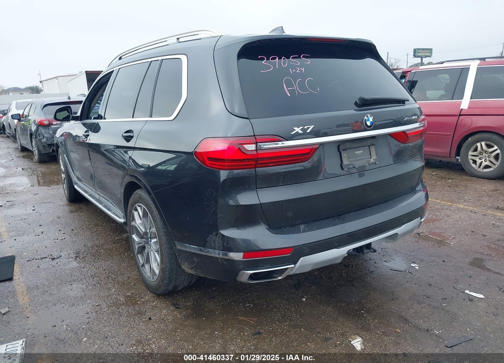 2019 BMW X7 XDRIVE40I VIN: 5UXCW2C54KL084175