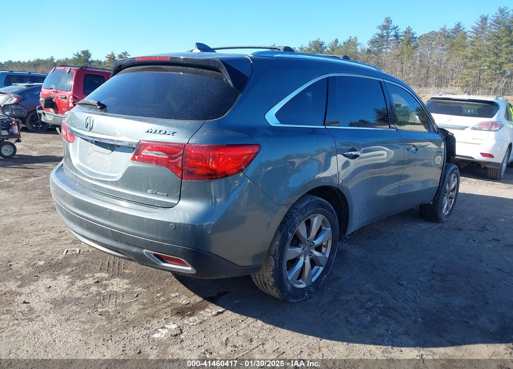 2015 ACURA MDX ADVANCE PKG W/ENTERTAINMENT PKG VIN: 5FRYD4H89FB016005
