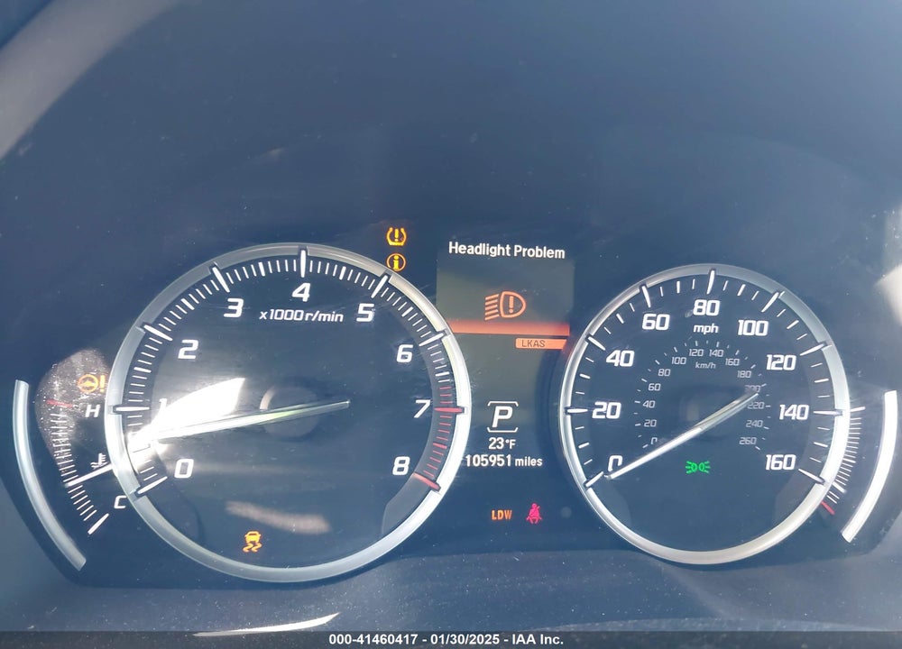 2015 ACURA MDX ADVANCE PKG W/ENTERTAINMENT PKG VIN: 5FRYD4H89FB016005